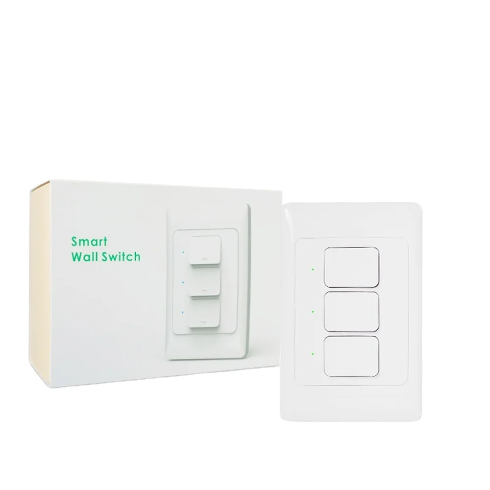 Milfra Australia Type SAA Tuya APP/WIFI smart wall switch voice control switch wifi zigbee light smart switch