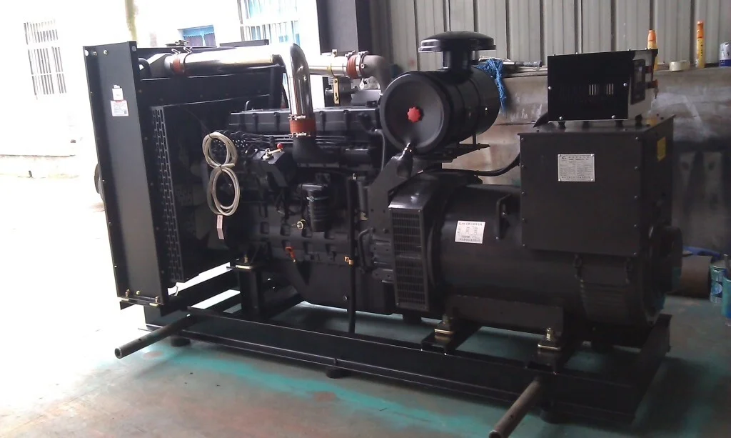 CE ISO сертификат заводская цена 50KVA 40KW 4L открытый корпус двигателя Shang chai дизельный генератор с топливным баком