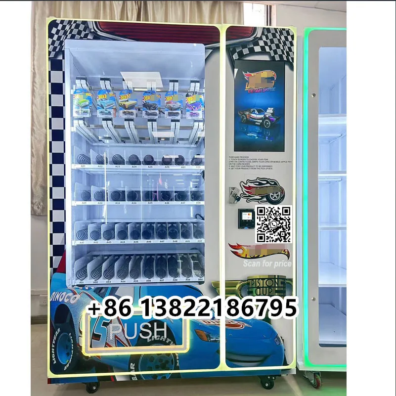 Wholesale Automatic Large Capacity Trading Card Vending Machine Sport Card Vending Machine for Shopping Mall