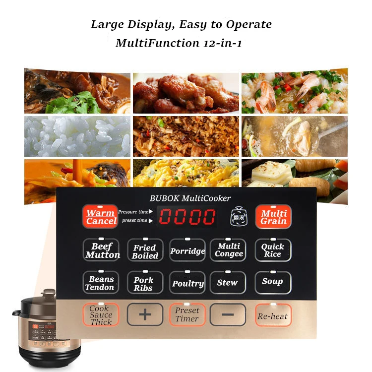 Manufacturer Priced 5L & 6L Instapot Nutri 8 Multi-Function J-05 Electric Pressure Cooker