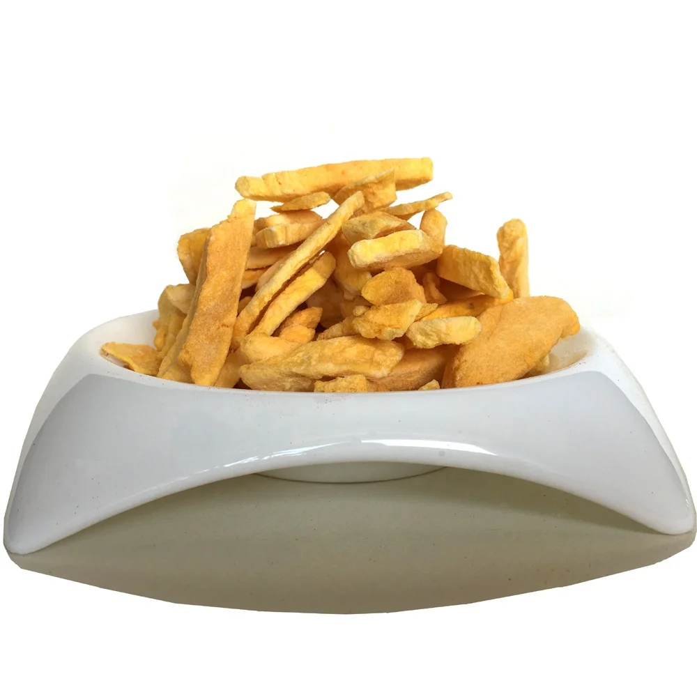 Golden Supplier Dried Fruits Snacks Healthy Super Food Dryfruits Freeze Dried Mango Chips