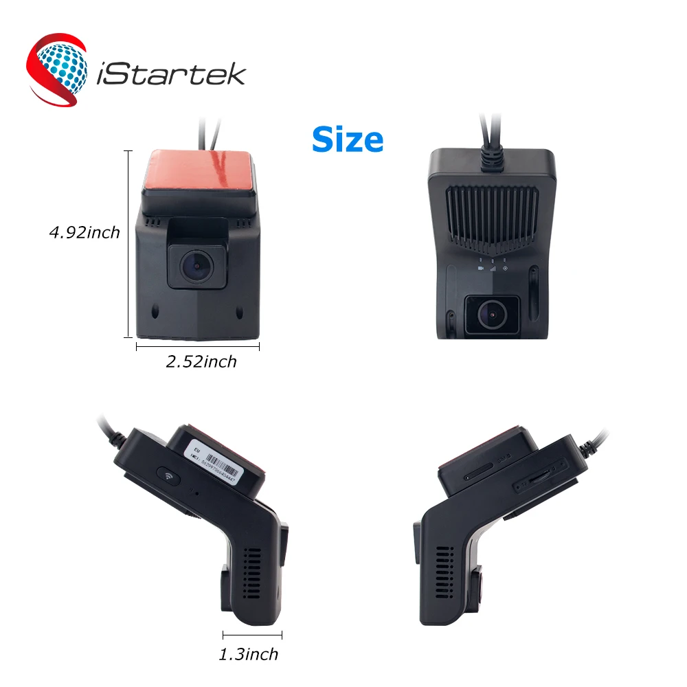 High quality 4k motorcycle motorbike vehicle 4g sim supported dash camera with gps for cars