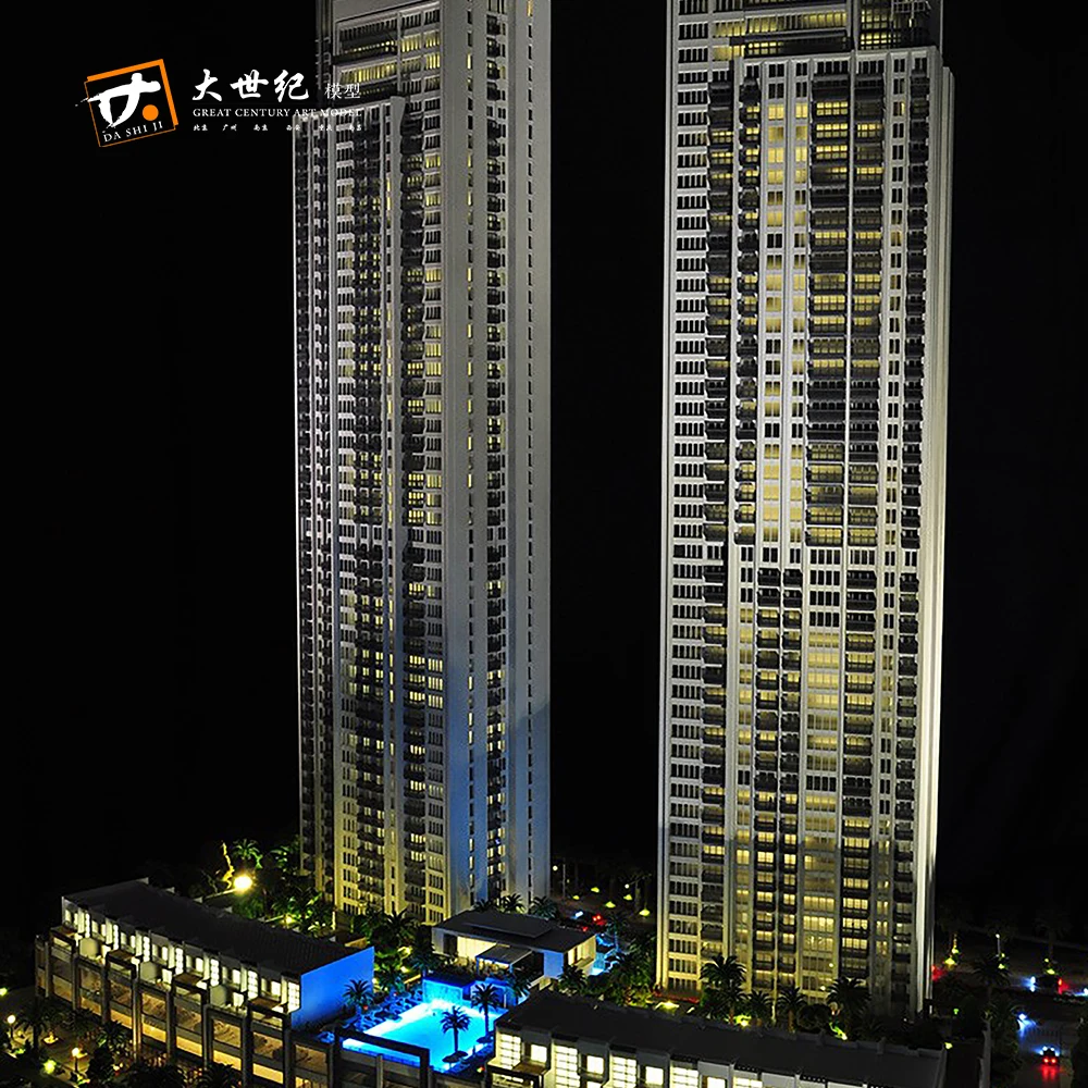 
3d acrylic model handmade building model architectural scale model 