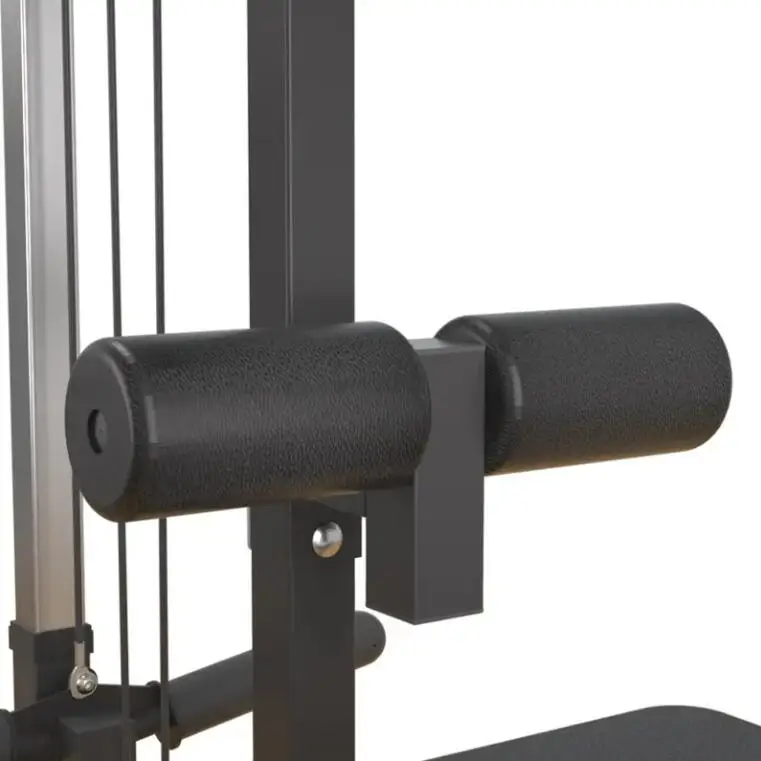 High Strength Metal Fitness Equipment Multi-Combination Squat Rack with Pull-Up Banner Stands & High Lat Pull-Down Bar Machine