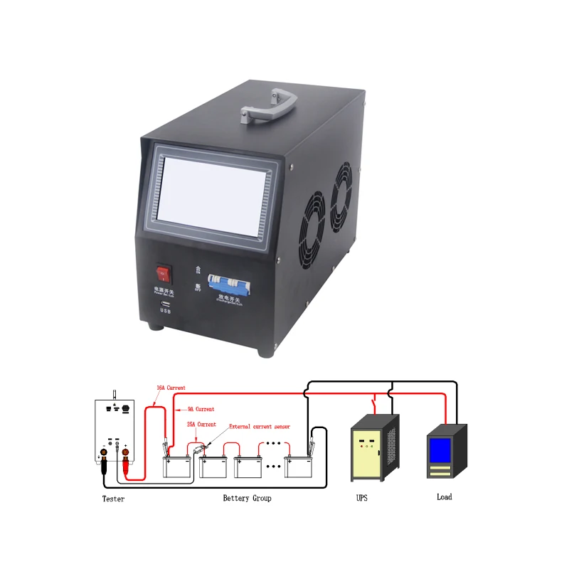  Тестер разряда батареи JSFD900 10-60 в 100