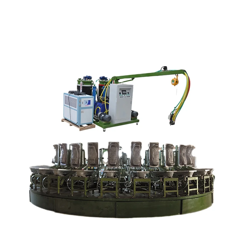 Polyurethane PU motorcycle seat custions Sponge foaming machine production line big machine for pu production