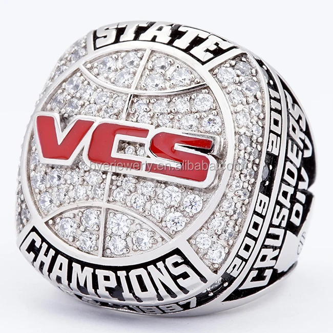 2012 la kings mens custom silver plating hockey championship rings sports rings jewlery wholesale made in china