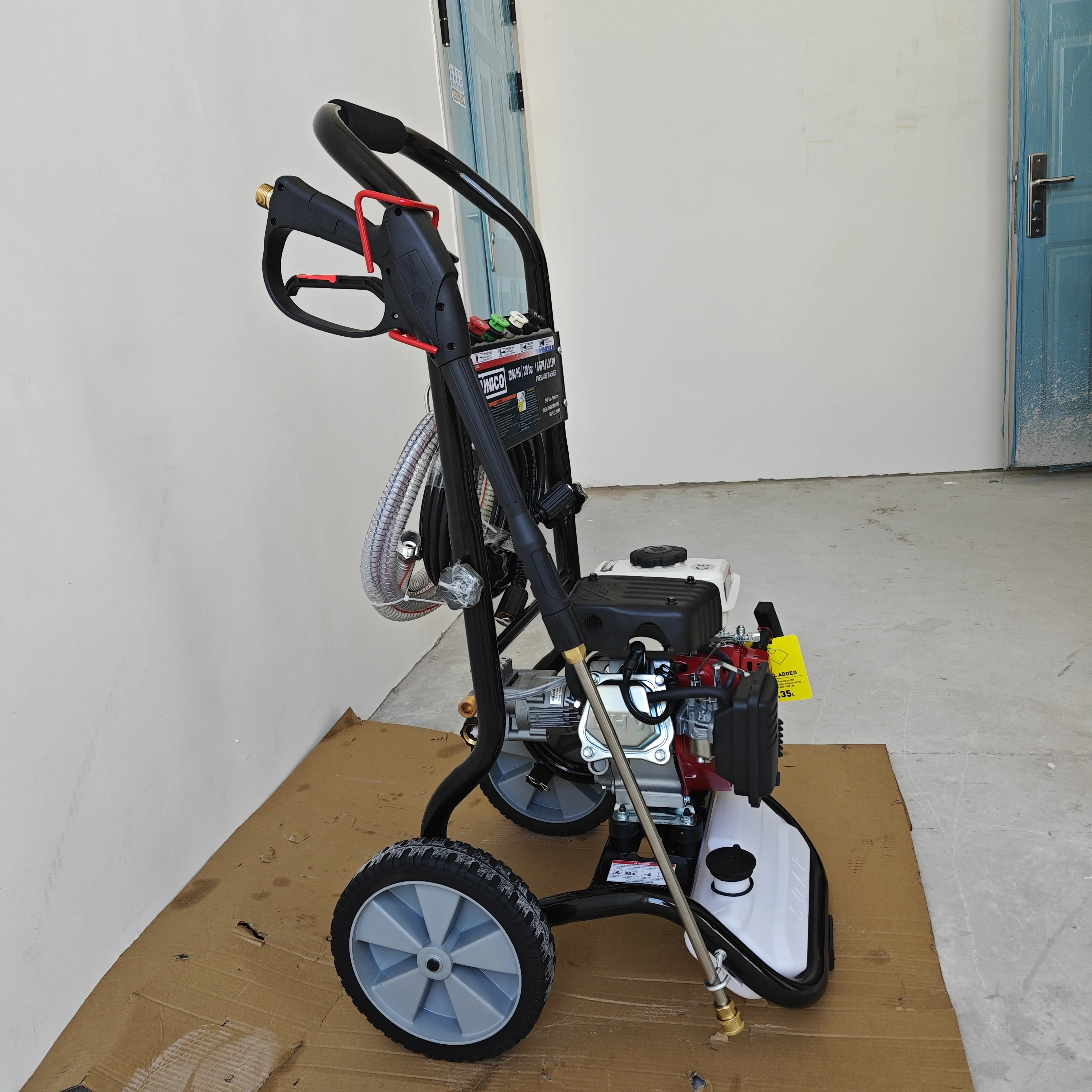 Factory Direct Sell  2000PSI/138BAR High Pressure Home Garden Car Washer Portable High Pressure Cleaner with Pump Motor In Stock