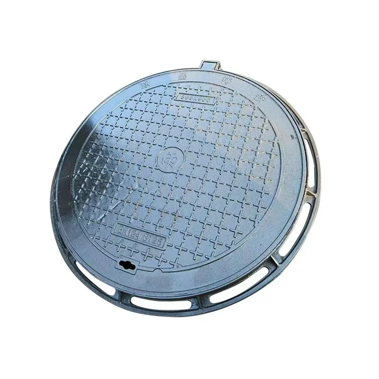 Bs En 124 D400 Ductile Iron Ggg 500-7 Telecom Used For Africa Market With Double Gasket Lock System Antitheft Manhole Cover