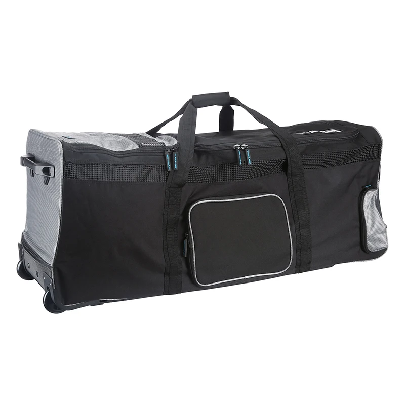 Durable Muti Compartments Sport Gear Hockey Bag with Wheels