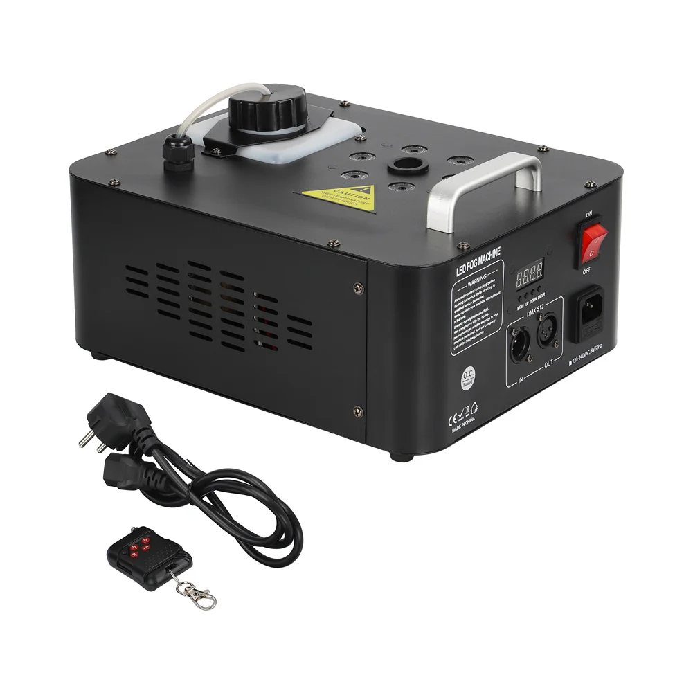 Дымовая машина, 900 Вт, RGB дымовая машина, светодиодный дымовой генератор для вечеринки диджея с беспроводным пультом дистанционного управления
