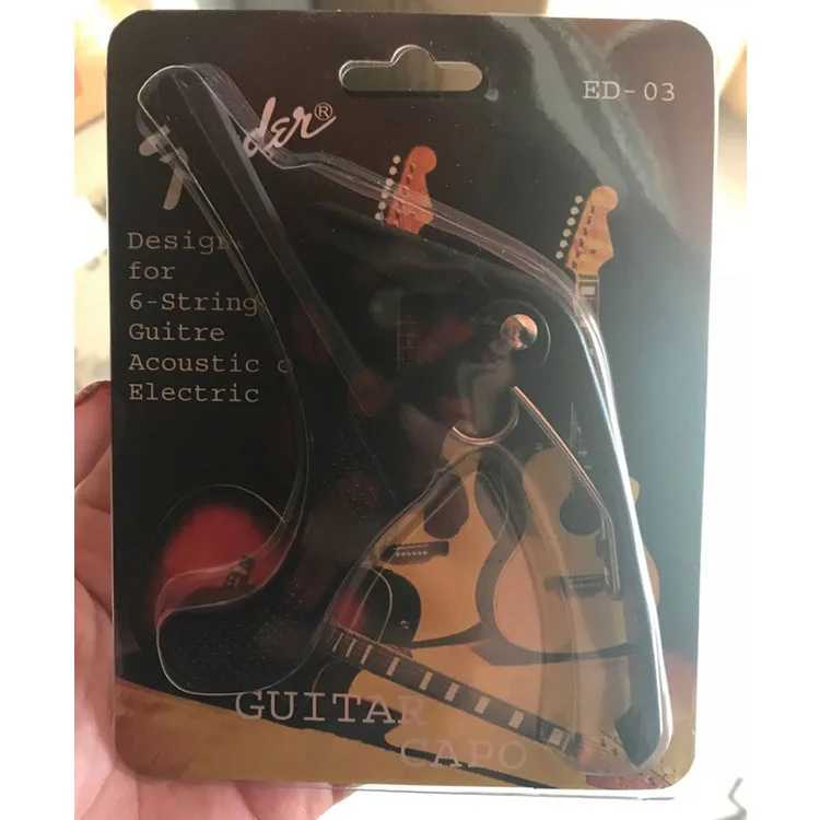 Online Best Selling colorful Guitar Capo for Acoustic Folk  Classical Guitars