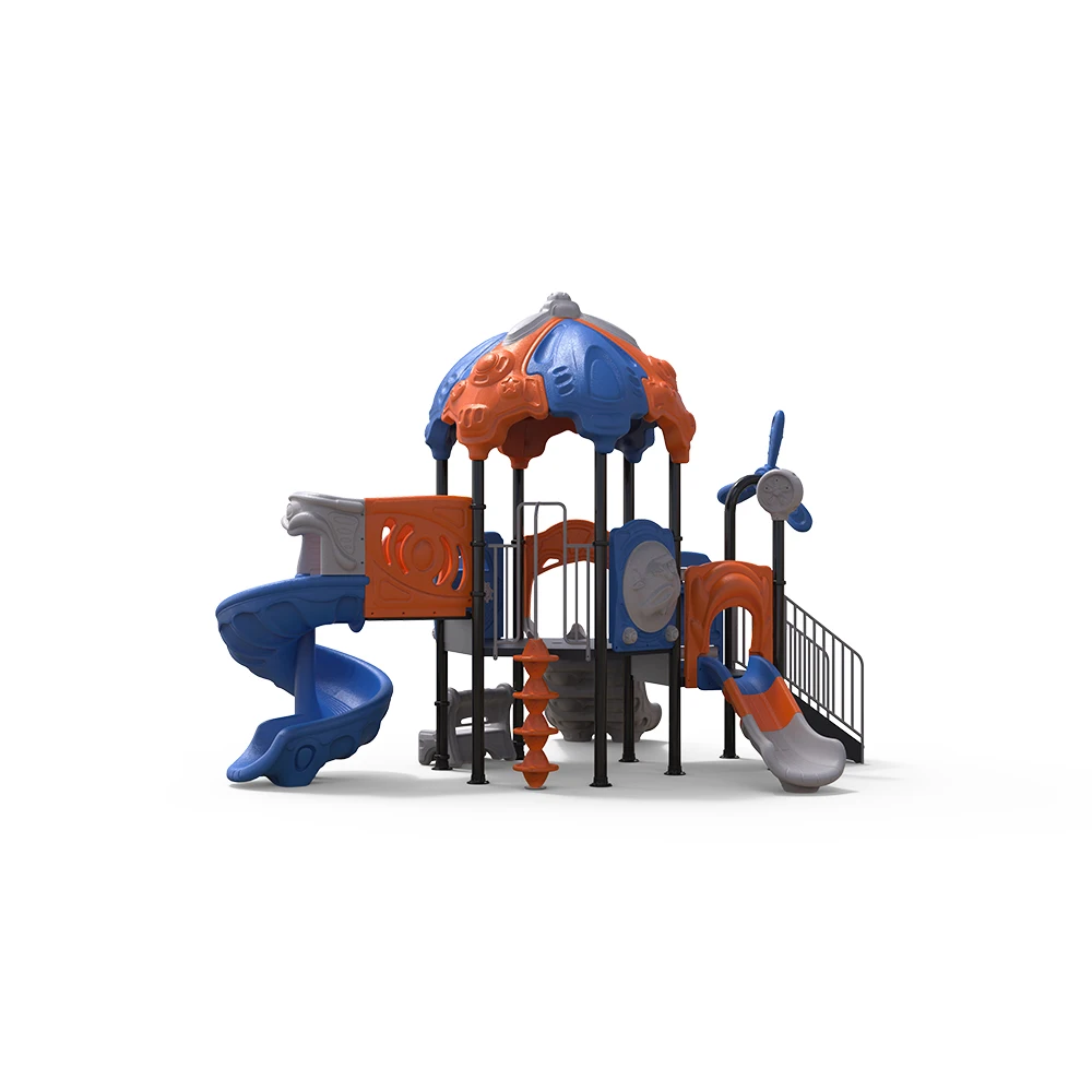 children outdoor playground equipment school climbing area slides swing set  for kids