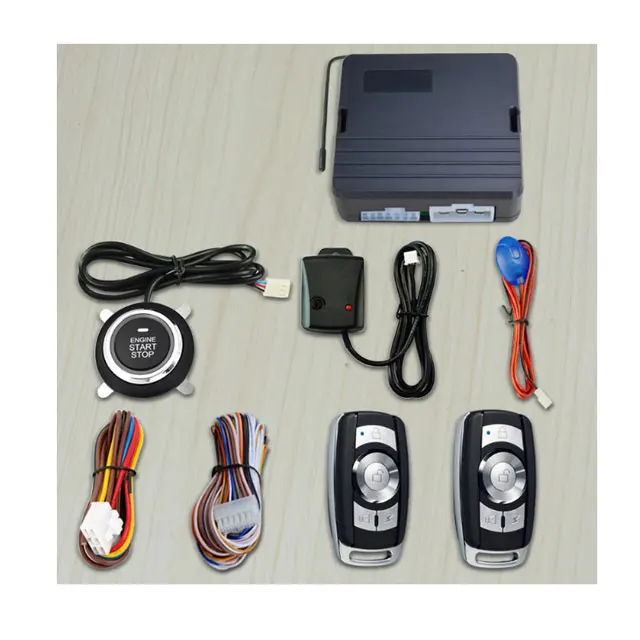 Keyless Entry remote engine start system with shock sensor for toyota honda