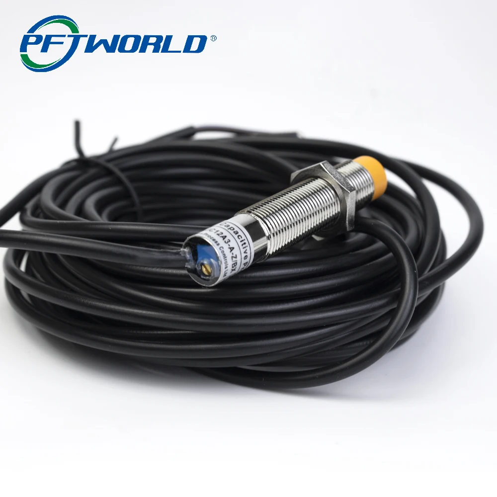 Customized Wire Length LJC12A3-5-Z/AX LJC12A3-5-Z/AY M12 Circle Normally Close DC Metal Capacitive Proximity Switch Sensors