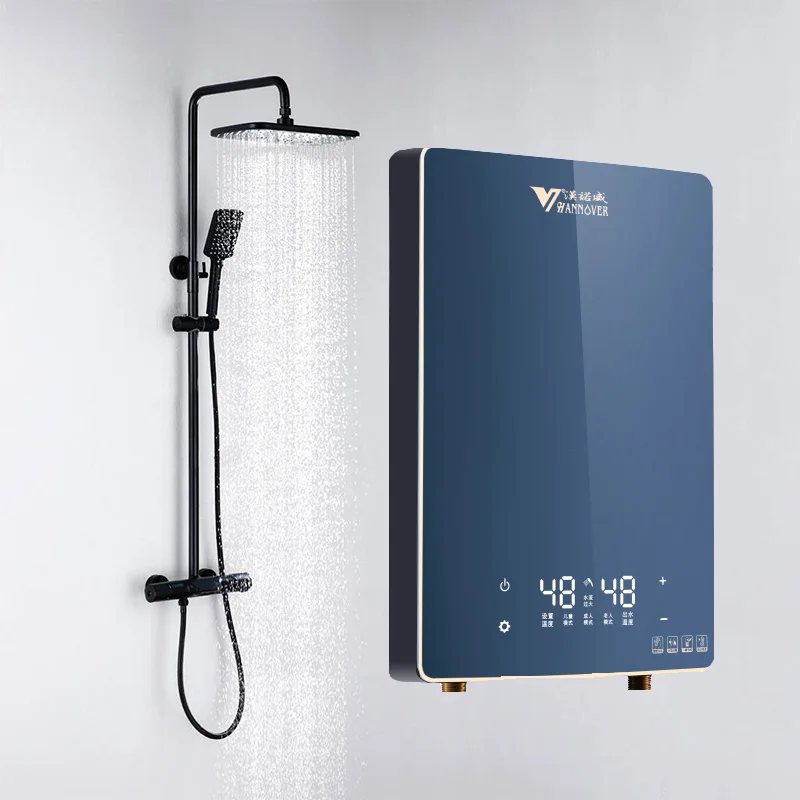 modern novel design tankless shower instant electric water heaters wall mounted water heaters bath hotel home school hospital