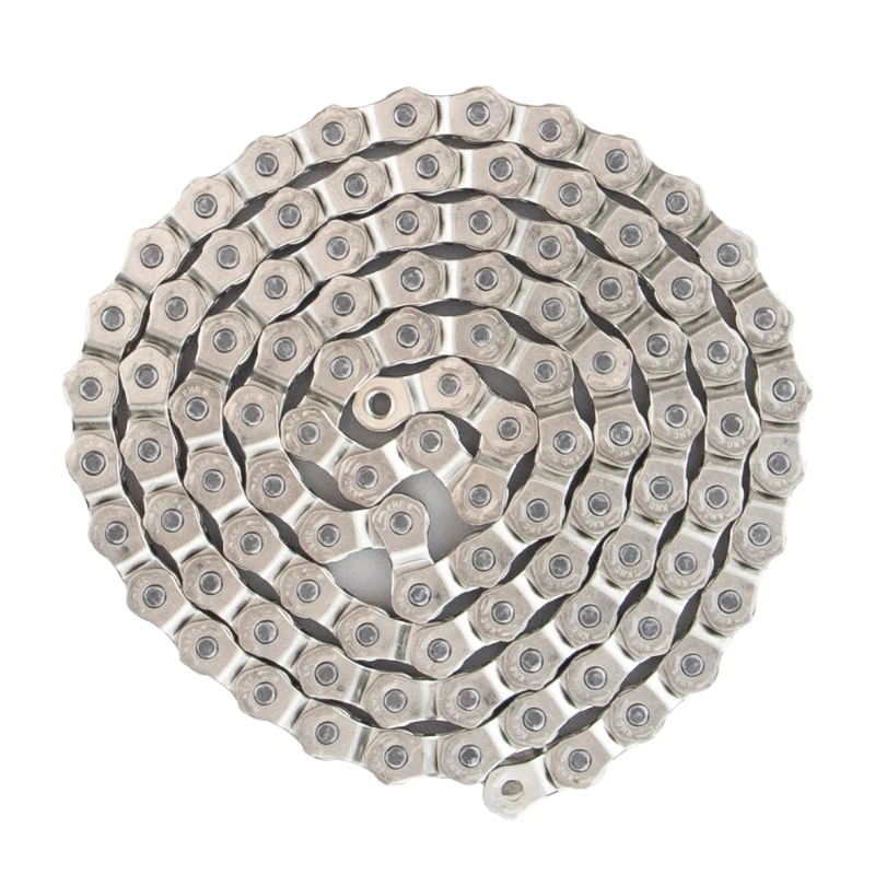 Single Speed 100L Steel Silver  BMX Chain