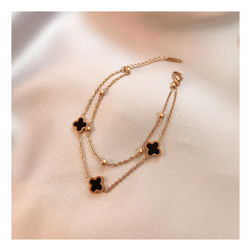 18k розовое золото правильная цена веревка Ayering браслеты для женщин ювелирные изделия из нержавеющей стали