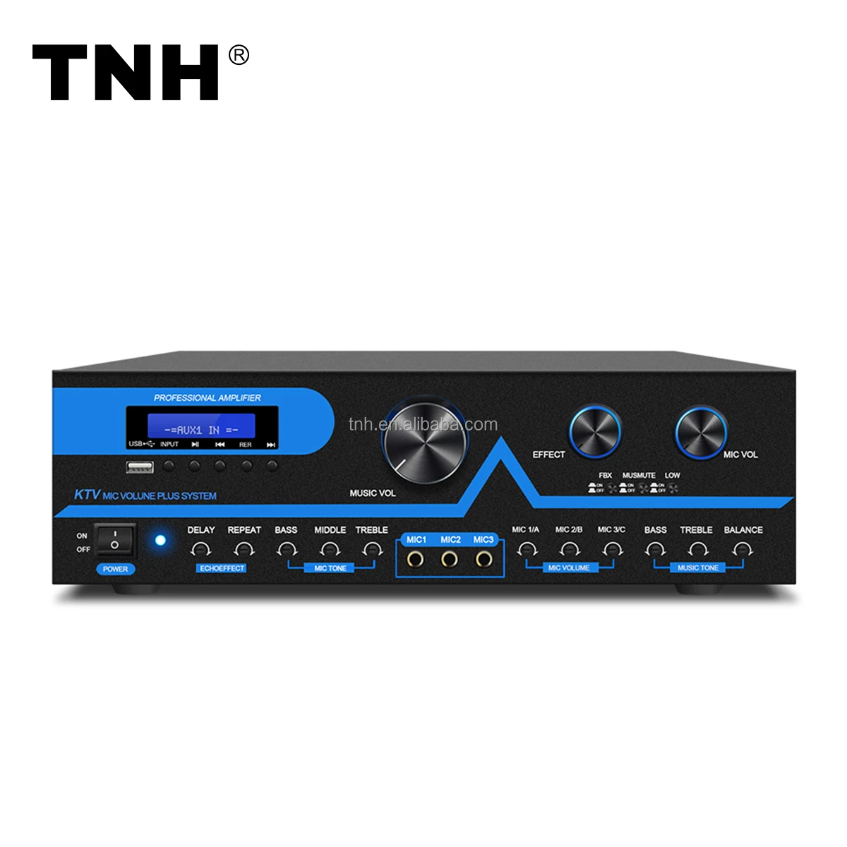 KA-5000 High quality effect Amplifier Professional Player Karaoke Singing High Power Amplifier with MP3/ Blue-tooth