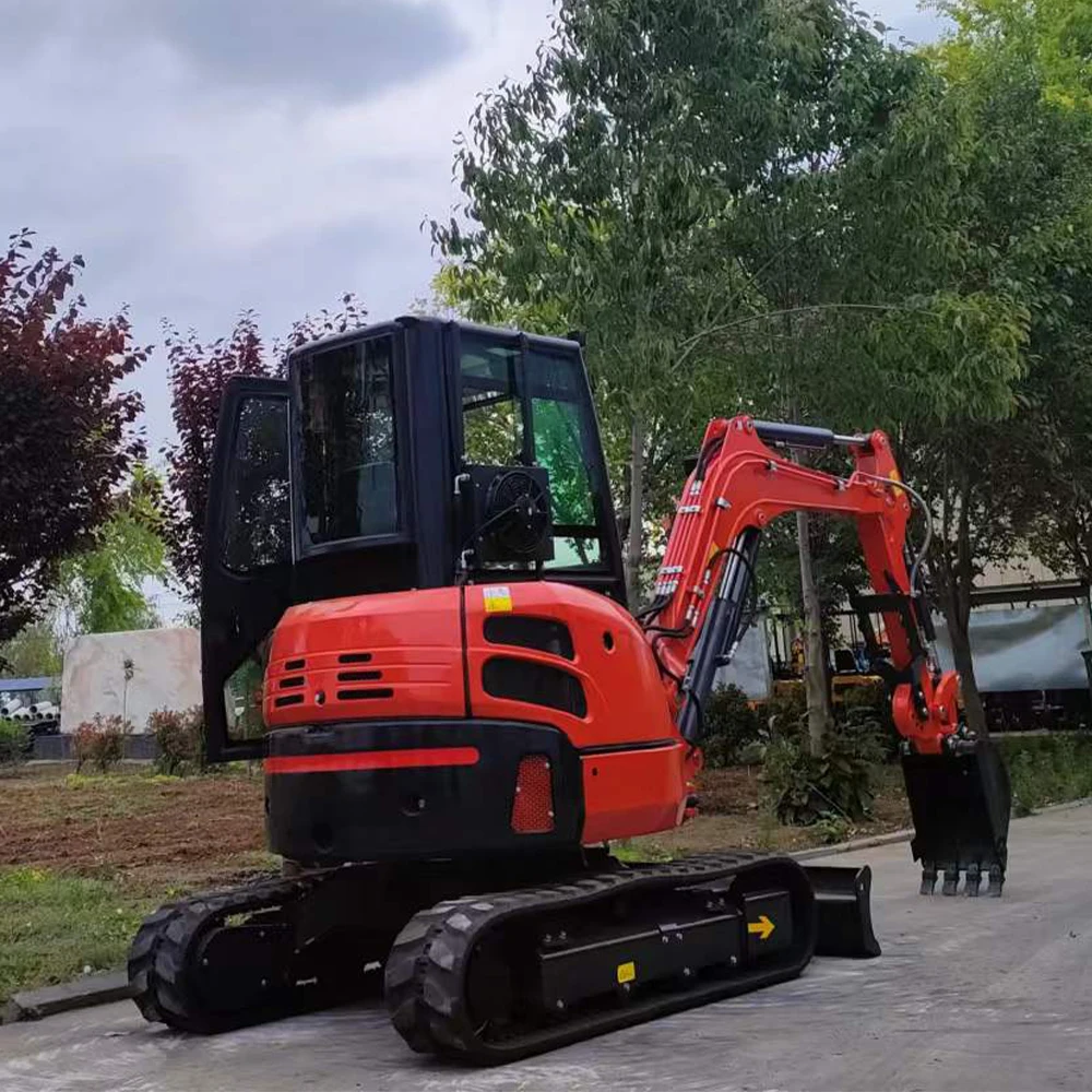 3.5ton недорогой мини-экскаватор компактные экскаваторы сумка сельскохозяйственная садовая строительная техника