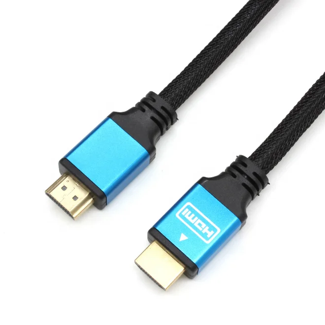 Высокоскоростная передача на заказ от оригинального производителя кабель HDMI «штырь-штырь» с поддержкой 3D 4K 1080P позолоченный шнур 1 8 м аудио и