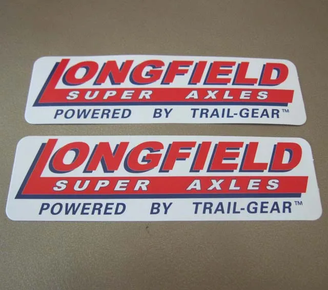 Long Lasting Outdoor Use UV Proof Custom Car Stickers