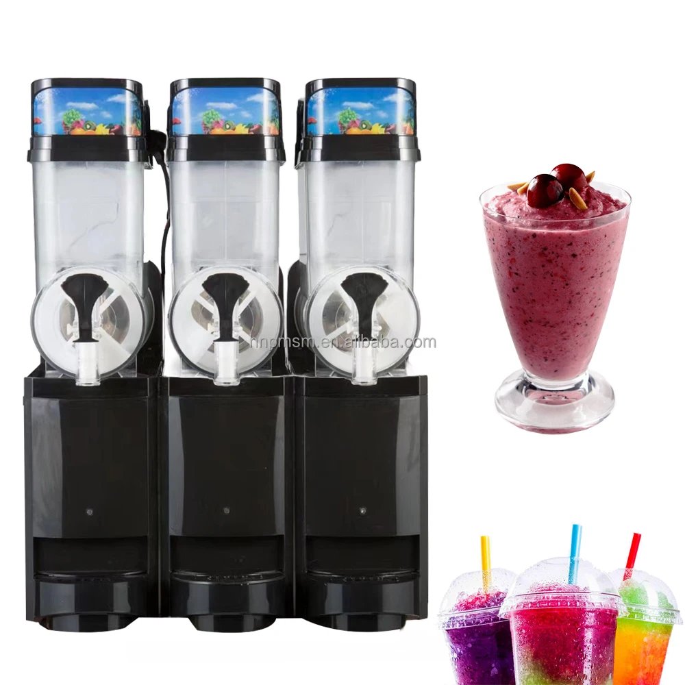 Durable Italian Slush Machine Cold Drink Slash Machine Food Truck Commercial Slush Machine