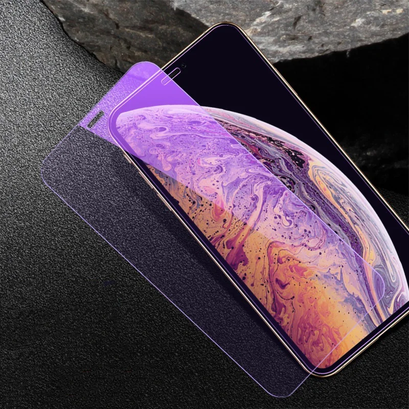 Phone Protective Film 2.5d Premium Ultrathin Anti Blue Light Tempered Glass Screen Protector Film For iPhone X XR XS XS Max