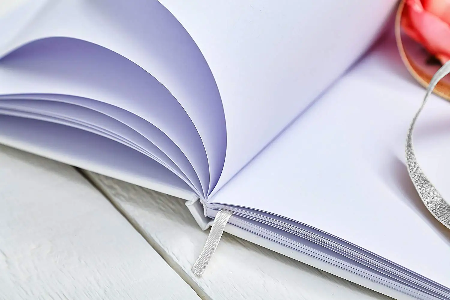 Wedding Guestbook for Instax Mini Polaroid Mini Instant Photos Hardcover 100 Pages - Guilded Foil Flower Design