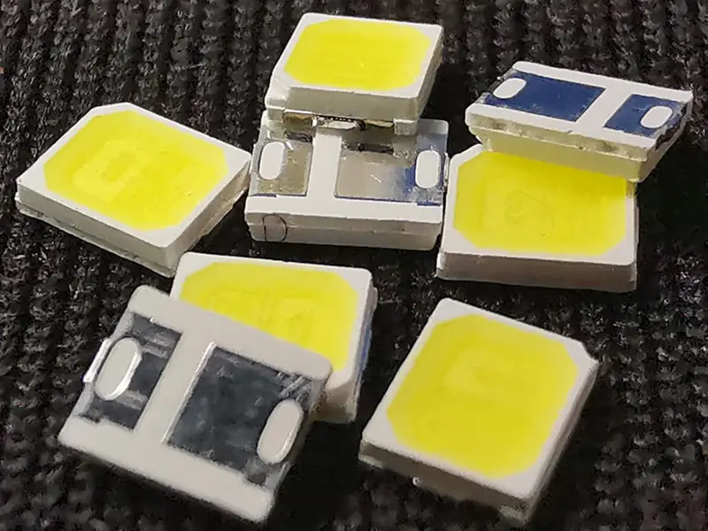 2022 Car Light Wholesale 20K/Roll High  Quality 110-120LM 2835 9V 1W 6500K SMD LED Chips for Car Light