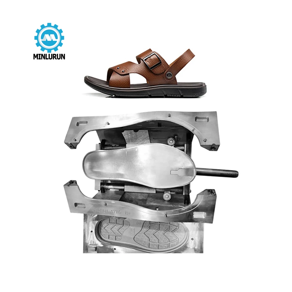 Wholesale Shoe Mold Maker Making Dip Sandal Sole Mould For Mens Design