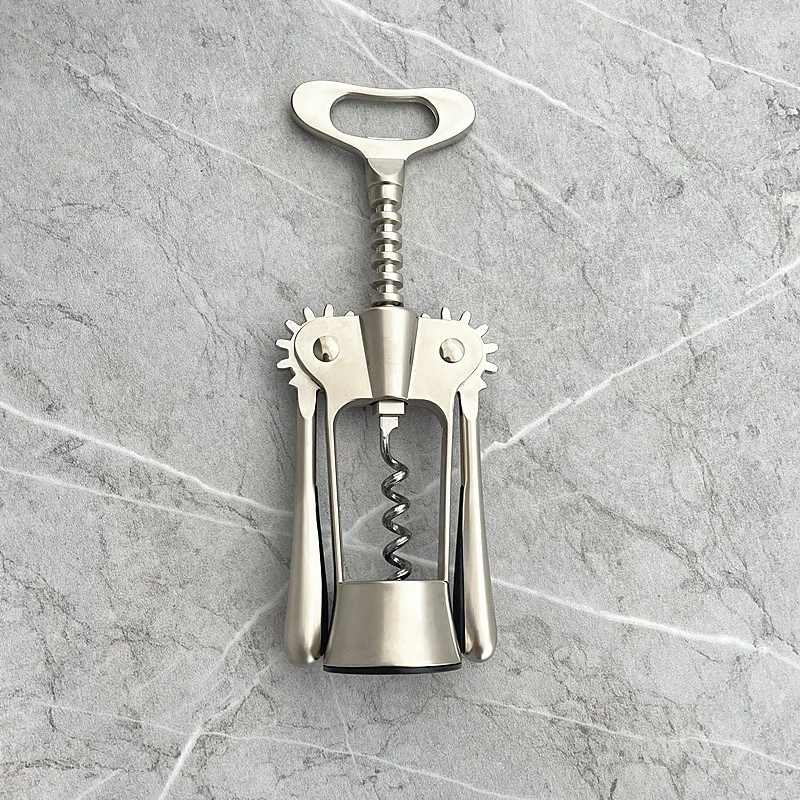Factory Sales  High Quality Zinc Alloy Pearl Nickel   Wine Bottle Opener Tools   Corkscrew Opener