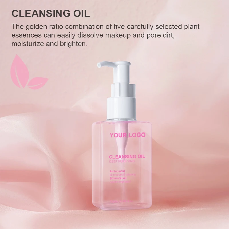 Natural Gentle Makeup Remover Moist Cleansing Oil Deep Cleansing Face Eye Lips Make-up Remover
