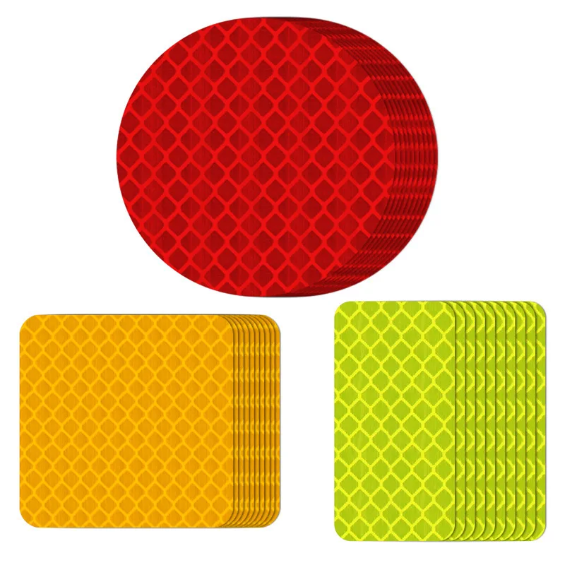 Car reflective sticker strip anti-collision car truck warning label vehicle luminous night reflection