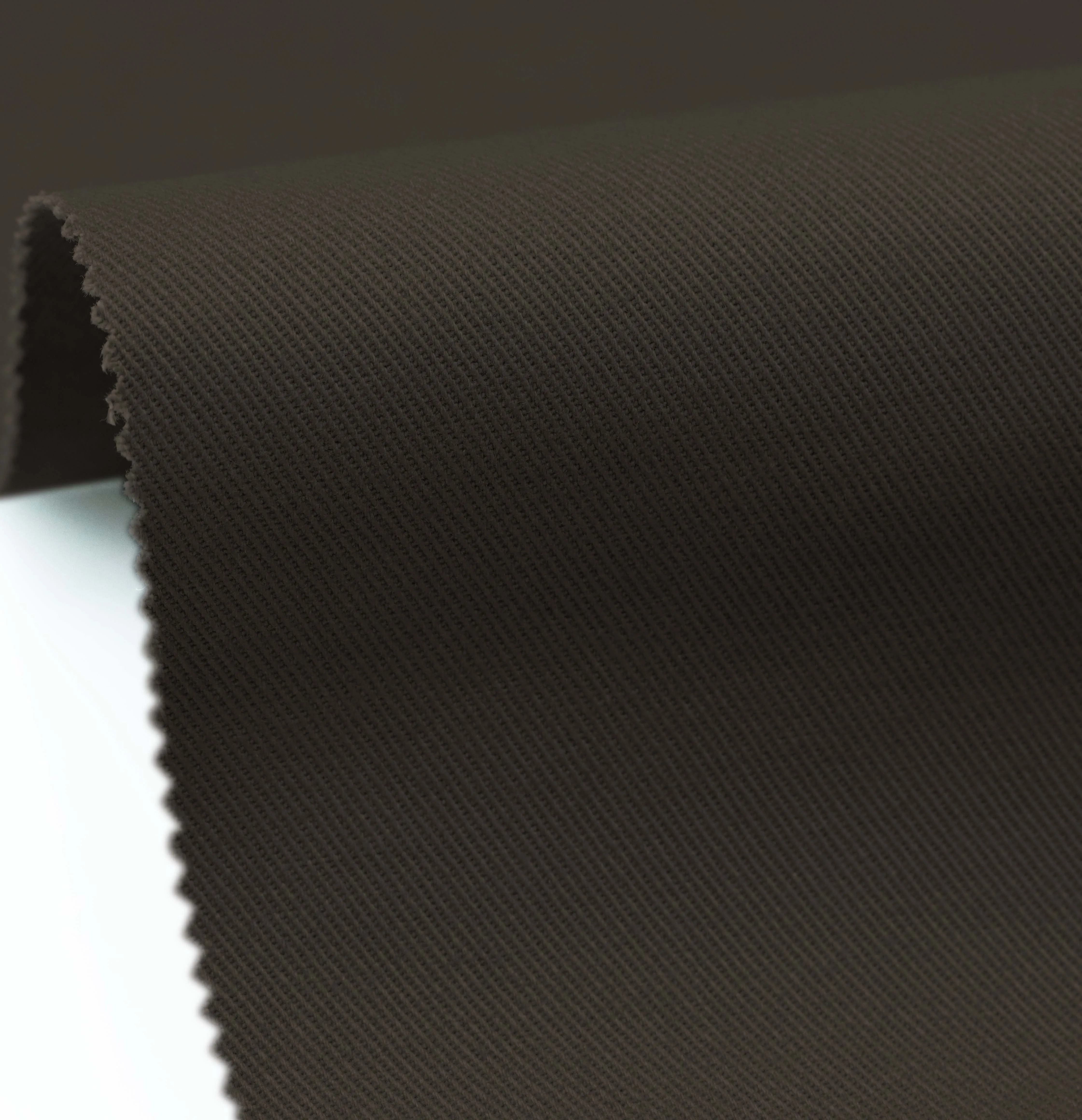 China Manufacturer Thickened Winter Business Twill 98% Cotton 2% Spandex Fabric Material