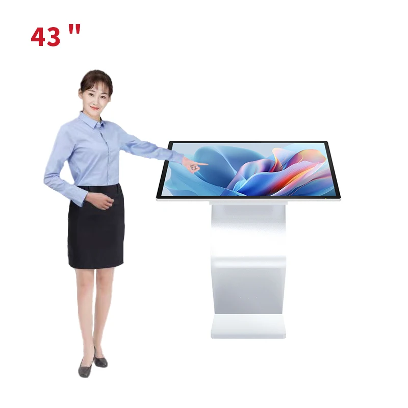 Windows Touch Kiosk 21 Inches Kiosk Touch Screen Stand Self Order Kiosk Touch All In One Pc Windows