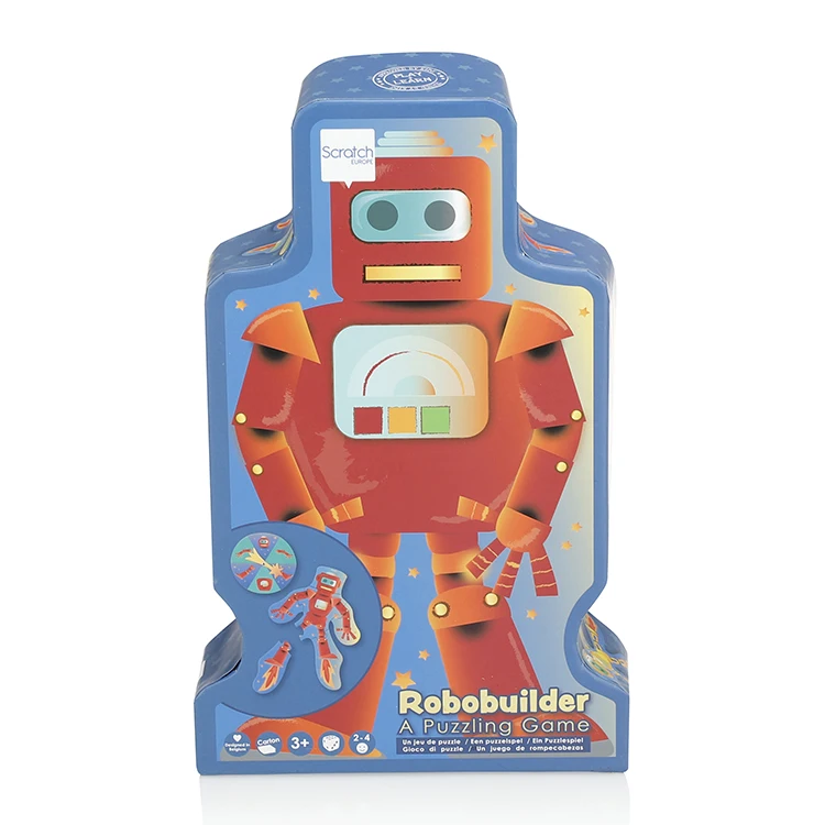 Large Piece Custom Printed IQ Jigsaw Puzzle for Children Aged 2-4 Years