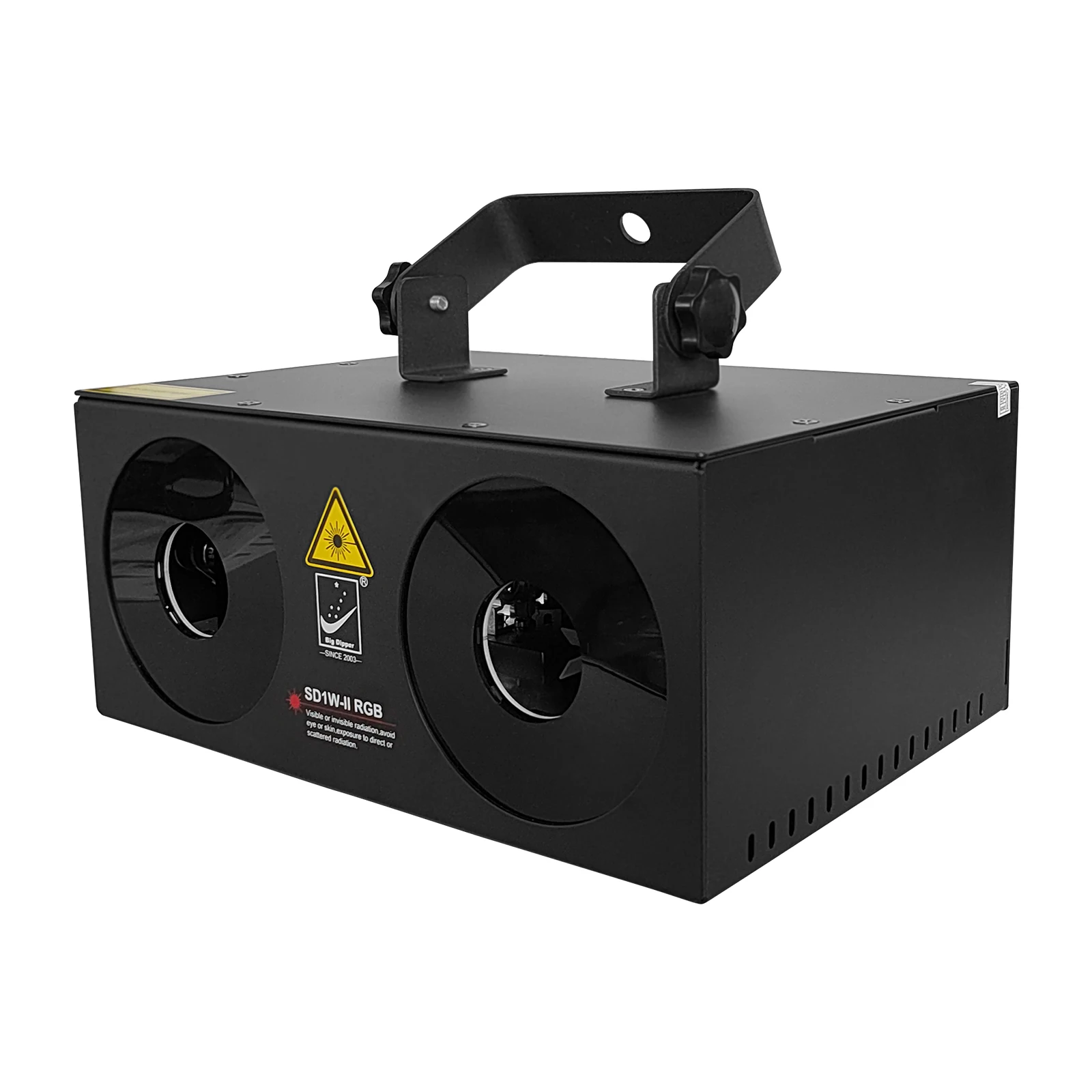 Большой ковш SD1W-II RGB профессиональное сценическое освещение 1 Вт полноцветный анимационный лазерный свет со светодиодной лентой