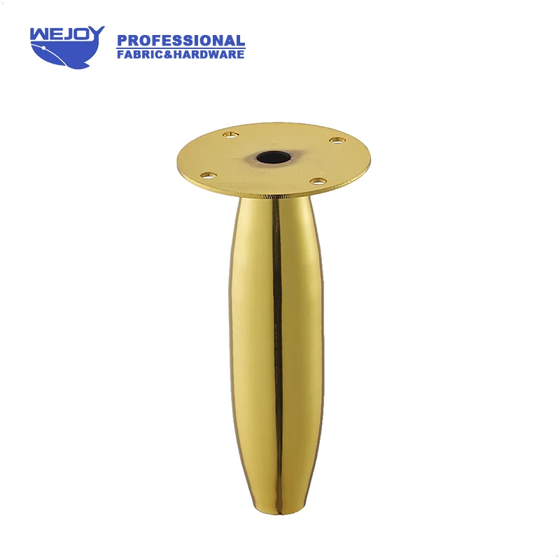 Wejoy Furniture accessories modern golden metal bed cabinet gold furniture legs gold sofa feet