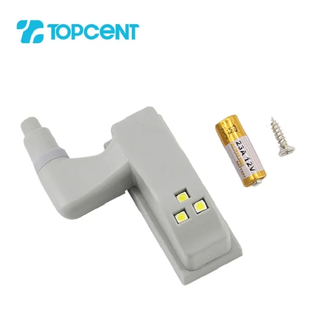 Светодиодный сенсорный светильник Topcent с внутренними петлями ночные светильники для шкафа чулана