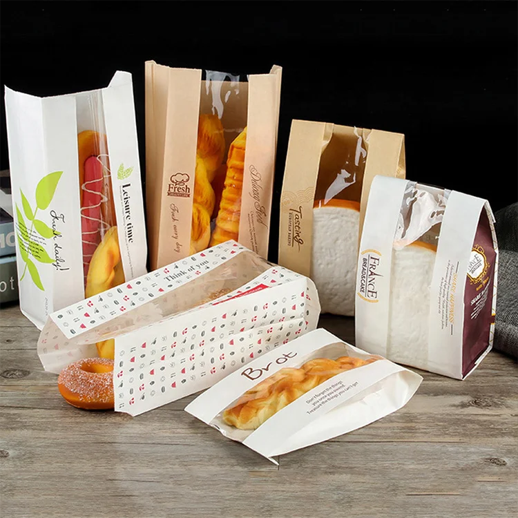 
Green House Hamburger Paper Boxes Fast Food Box Chicken French Fries Box Wrappers Takeaway Bag 