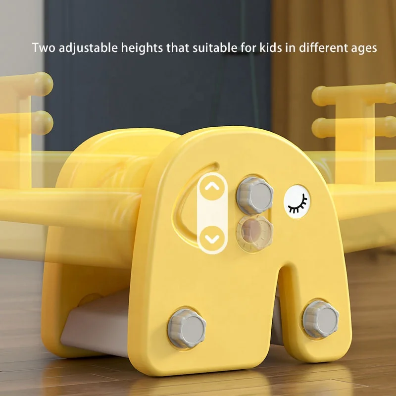 plastic baby children indoor playground spinning seesaw seat for kindergarten use balance board