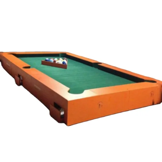 Сочетание бильярда и игры в футбол/снукбол, оборудование для фитнеса
