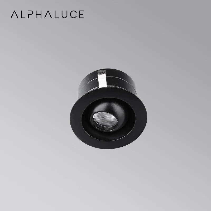 Alpha 1W Dc24V Ip20 Display Cabinet Jewellery Kitchen Eyeball Dimmable Led Under Cabinet Light