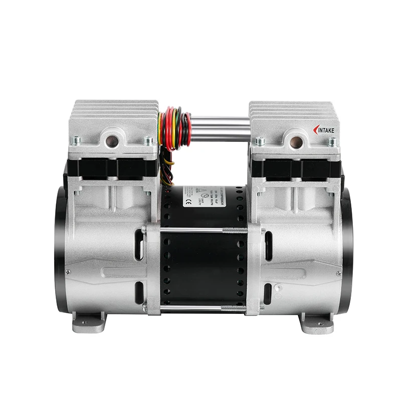 Medical high vacuum large flow silent oil-free vacuum pump low temperature rise for  liposuction machine