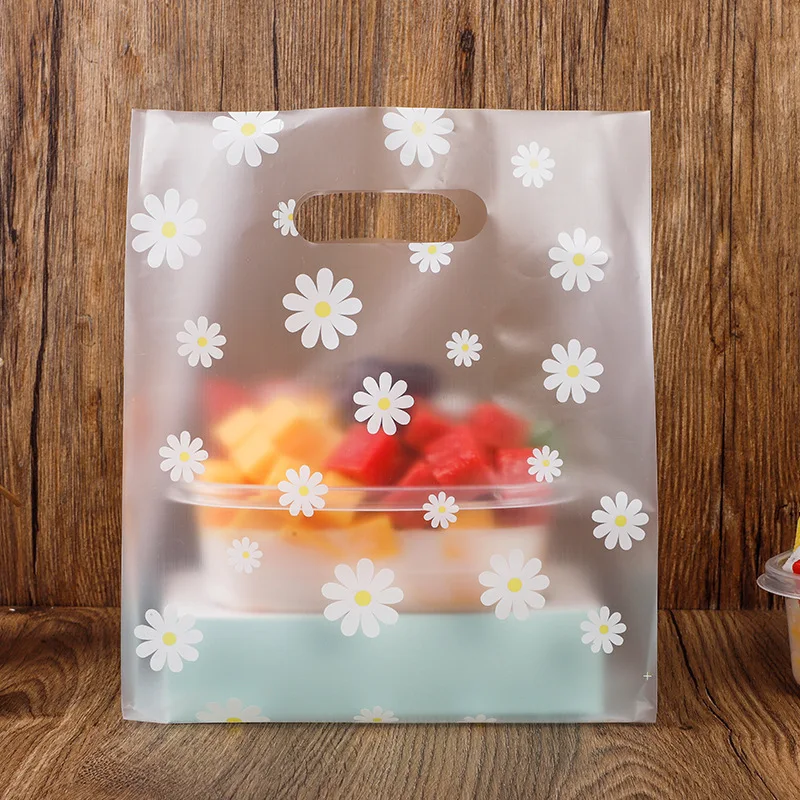transparent plastic bag packaging