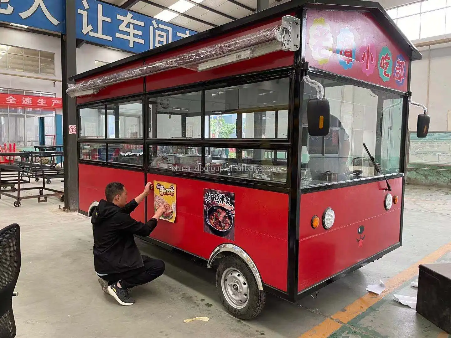 TRUTH Top Quality American Standard Street Hot Dog Vending Van Fast Mobile Food Truck with Full Kitchen