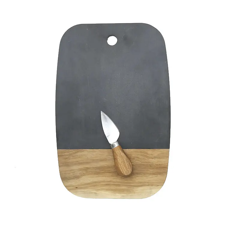 
personalized marble cutting board cheese chopping board with slate plate calais wood serving board meat and cheese tray 