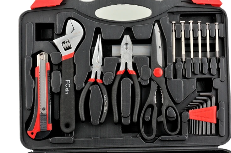 Professional tool box With Tool Set Complete For  Home  Use Auto Car Repairing