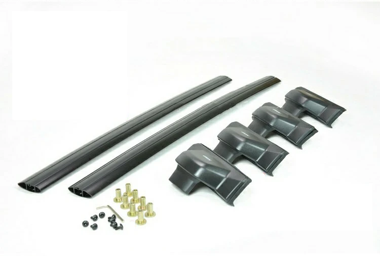 Universal lockable crossbar for car roof Luggage frame luggage rack Aluminum thickened crossbar